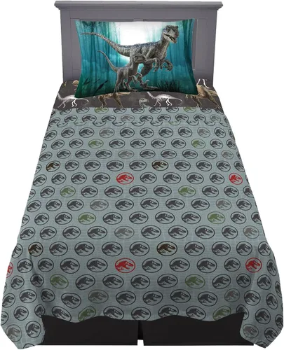 Vista 25 de Franco - Juego de sábanas de microfibra súper suave para niños, tamaño matrimonial, Baby Shark