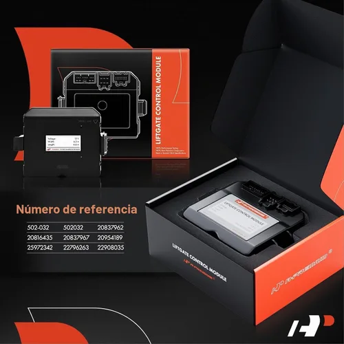 Vista 2 de Módulo de control de portón trasero A-Premium compatible con Cadillac SRX 2010 2011 2012 2013 2014, Sport Utility, para modelos con portón elevador