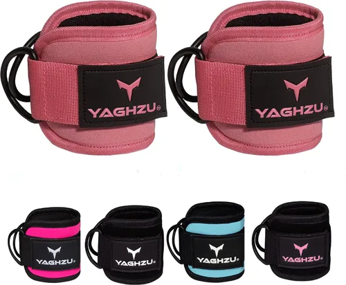Vista 17 de Ankle Straps for Cable Machines Women, Glute Kickback Cable Machine Attachments, Gym Ankle Cuffs, Wrist Cuffs for Workout, Leg Training Accessory