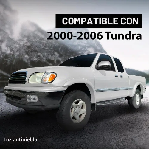Vista 2 de G-PLUS - Faros antiniebla para Toyota Tundra 2000-2006, transparentes