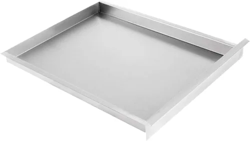 Vista 5 de Fabricante eléctrico del crepe plancha grande de los crepes de la máquina de la torta de 16 pulgadas con el esparcidor de madera y la espátula