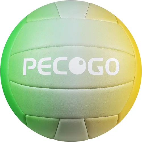 Vista 11 de Size 5 Volleyball - Durable PU Leather, Indoor/Outdoor. Soft Control, Great Airtightness for Training/Games. Ideal for All Ages