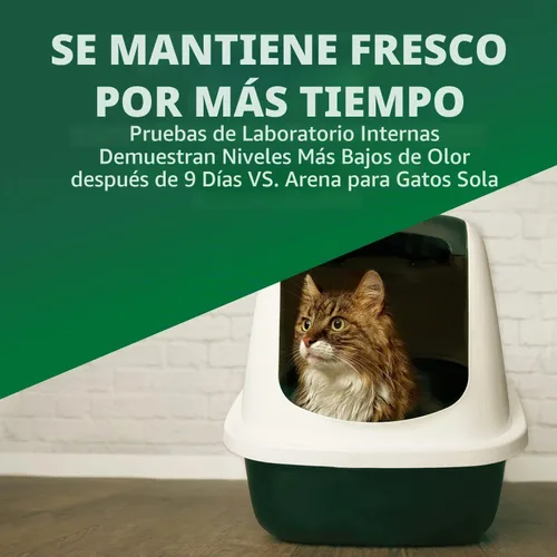 Vista 4 de ARM & HAMMER Desodorizador de arena para gatos Double Duty, 20 onzas, paquete de 6