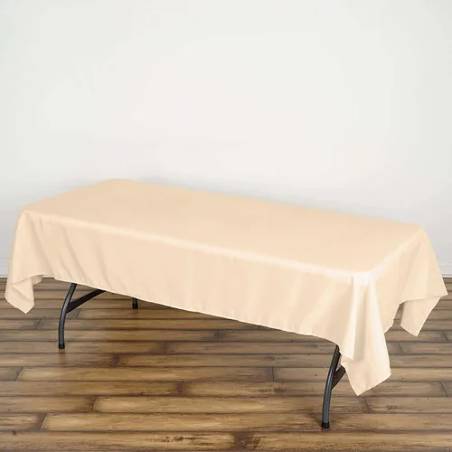 Vista 55 de Efavormart - Mantel rectangular, 60 x 102 pulgadas, resistente a las manchas y a las arrugas, lavable, mantel decorativo oblongo de tela de Amatista
