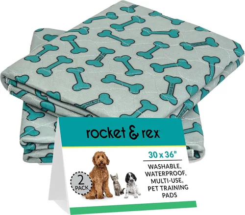Vista 9 de rocket & rex Almohadillas Premium Lavables para Transportadoras de Mascotas, Reutilizables, Impermeables y Absorbentes, Almohadillas para Perros