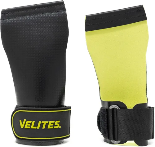 Vista 14 de Velites I Guantes Ultra Quad libres de magnesio I Manoplas para levantamiento de pesas I para entrenamiento cruzado o atletas de gimnasia I Mejora