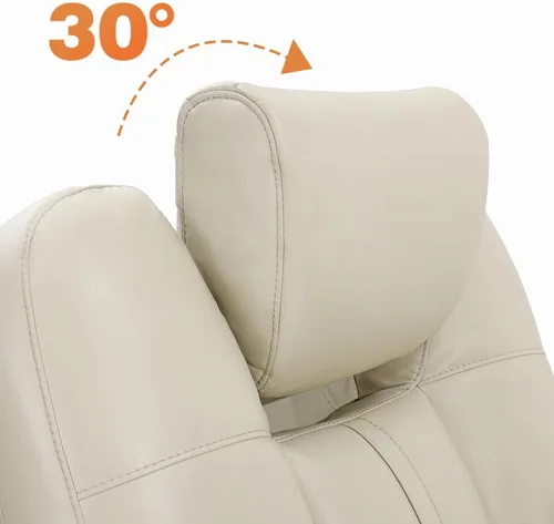 Vista 8 de Sillón reclinable con elevador eléctrico de triple motor EONIX para personas mayores con reposacabezas ajustable, silla de elevación eléctrica