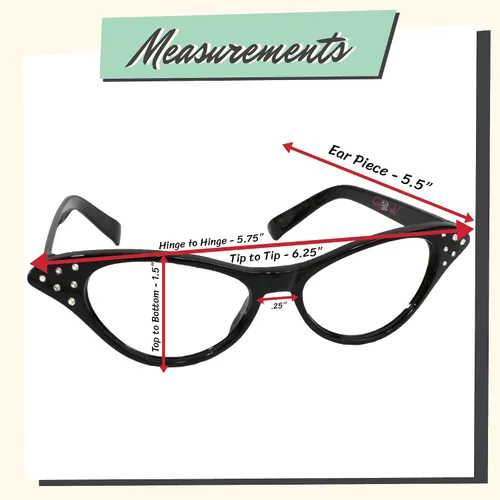 Vista 5 de Hip Hop 50s Compra gafas de diamantes de imitación para mujer con ojo de gato