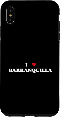 Vista 7 de iPhone 15 I Heart Ciudad de Colombia - Carcasa I Love Barranquilla