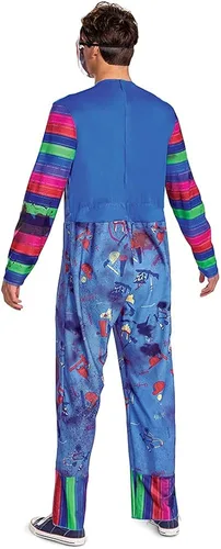 Vista 2 de Disguise Disfraz de Chucky Deluxe para adultos de juego infantil Multi
