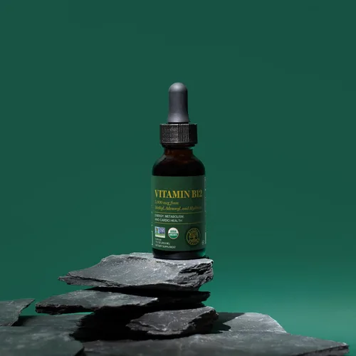 Vista 2 de Vegansafe B-12, Vegetarianas Vitamina B12 de Global Healing de GHCHealth, paquete de de 2, 1