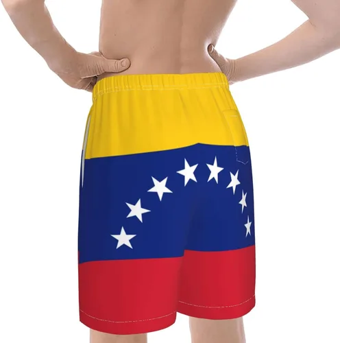 Vista 3 de TIETIE Men's Swim Shorts Quick Dry Athletic Swimwear Shorts Pockets