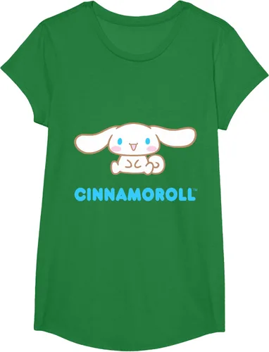 Vista 55 de Cinnamoroll Character Front and Back T-Shirt S Negro