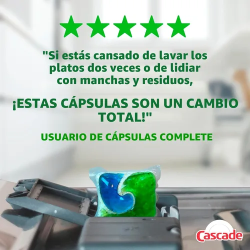 Vista 7 de Paquetes de acción completa Cascade, detergentes para lavavajillas, Nuevo, 1, 1