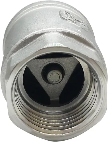 Vista 8 de Beduan Válvula de retención roscada inoxidable 1 NPT Válvula de retención sin retorno unidireccional horizontal vertical en línea con resorte