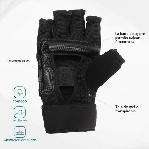 Vista 3 de Punch Bag Training Gloves, LangRay MMA Grappling Gloves for Sparring Martial Arts Boxing Training for Adults and Kids