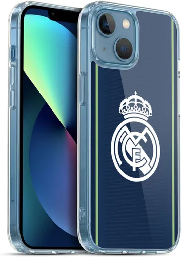 Vista 56 de Head Case Designs Funda de gel con licencia oficial del Real Madrid CF azul [protección de grado militar] compatible con Apple iPhone 7 Plus/iPhone