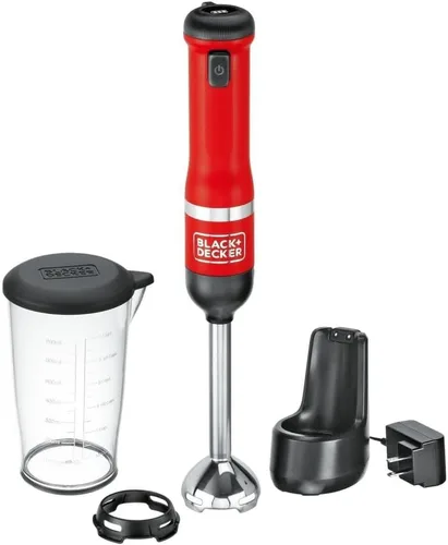 Vista 10 de BLACK+DECKER Kitchen Wand - Batidora de inmersión inalámbrica, batidora de mano con base de carga, color negro (BCKM1011K10)