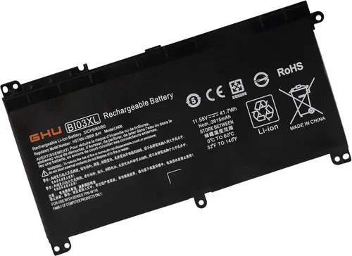 Vista 2 de GHU BI03XL ON03XL - Batería de repuesto para HP Pavilion x360 13-U M3-U Stream 14-AX, compatible con HSTNN-UB6W