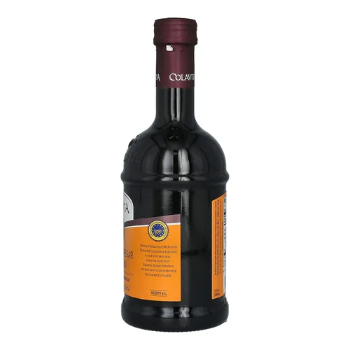 Vista 4 de Vinagre Balsámico Colavita de Módena, Botella de 17 Onzas