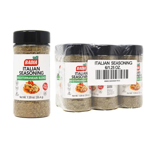 Vista 10 de Badia Condimento italiano 1.25 oz – Mezcla clásica de hierbas con albahaca, orégano, romero y tomillo