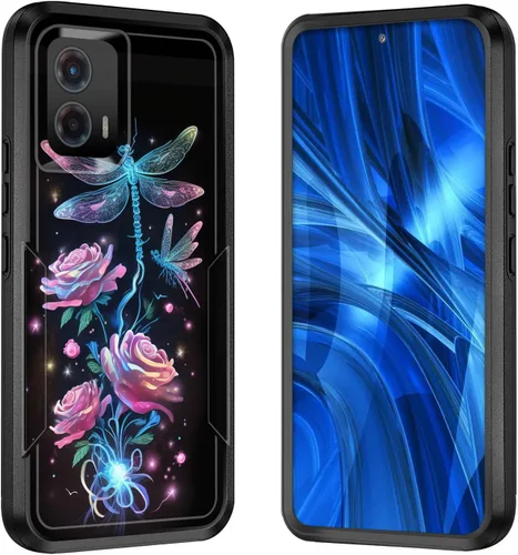 Vista 113 de Funda para Moto G Power 5G 2023, [probada contra caídas de grado militar], resistente, resistente, resistente, a prueba de golpes, funda protectora