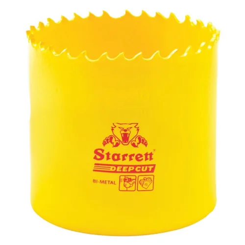 Vista 10 de Starrett LS - Corona perforadora HSS de corte profundo 1-7-8" (48mm) (DCH0178-G)
