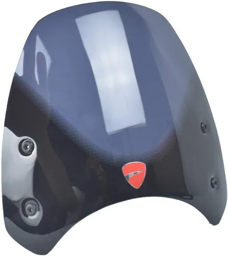 Vista 2 de Parabrisas delantero de motocicleta compatible con Ducati Scrambler 800 1100 2015-2018 (Scrambler 800)