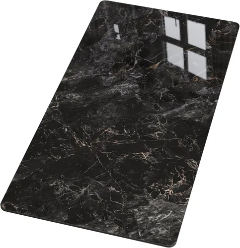 Vista 23 de Square Table Top, 19.6” White Sintered Stone Tabletop, DIY Replacement & Cover Marble Desktop, Scratch & Wear Resistant, Suitable for Indoor &