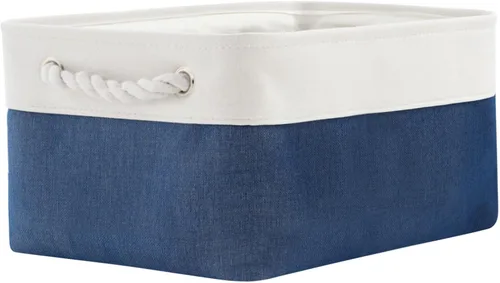 Vista 44 de TheWarmHome Contenedores de almacenamiento para estantes, tamaño mediano, 3 unidades, 13.8 pulgadas de largo x 9.8 pulgadas de ancho x 6.7 pulgadas