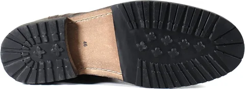 Vista 5 de Testosterone Botas de combate de cuero genuino para hombre
