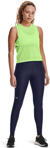 Vista 4 de Under Armour HeatGear - Leggings con bolsillos estilo capri de talle alto para mujer