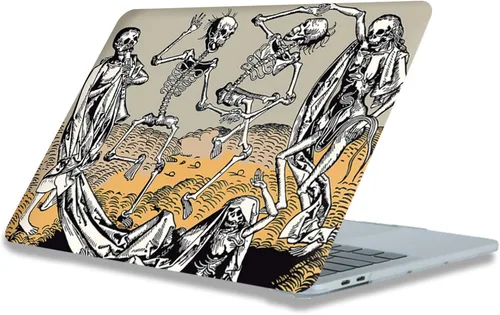 Vista 8 de Funda compatible con MacBook Air de 15 pulgadas M5 M4 M3 M2 2023 Negro (Black Lace)