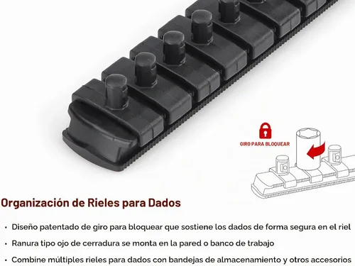 Vista 6 de TEKTON Juego de llaves de vaso de 12 puntos de 1/4 pulgadas, 11 piezas SHD90103