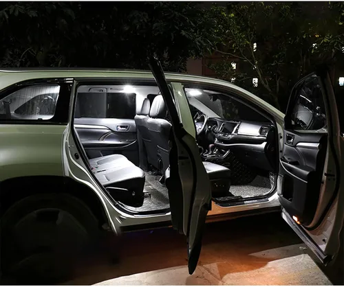 Vista 4 de 4 bombillas LED para coche, luces de lectura de cúpula interior, para Nissan Sentra Sylphy B17 2012 2013 2014 2015 2016, accesorios