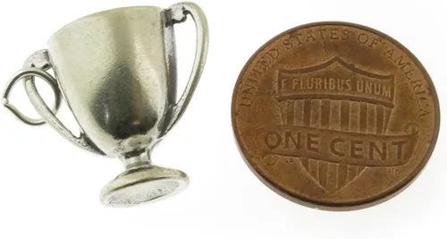 Vista 2 de Nuevo colgante de trofeo de plata de ley 925 RISHI1157MISH