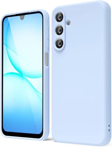 Vista 67 de oakxco Funda para teléfono Samsung Galaxy A12 con agarre de silicona líquida, linda delgada fina suave cubierta de gel de goma TPU lisa para mujeres
