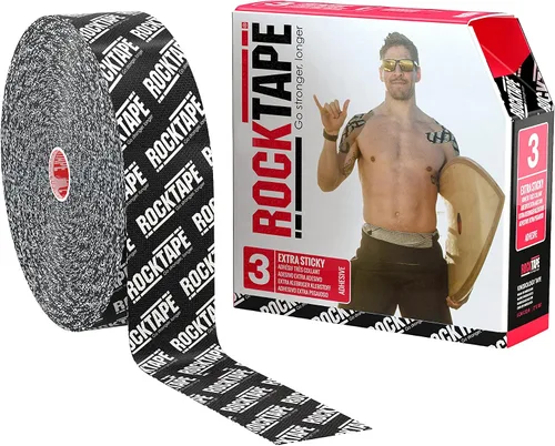 Vista 10 de Rocktape Cinta de kinesiología a granel sin cortar, rollo continuo (el embalaje puede variar)