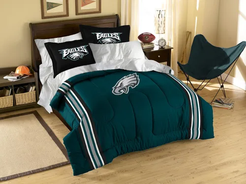 Vista 50 de Northwest NFL Unisex-Adult Comforter and Sham Set Safety