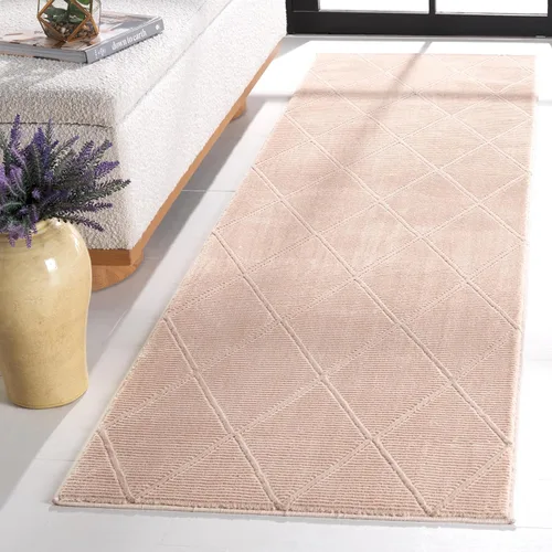 Vista 33 de SAFAVIEH - Alfombra de colección Revive, 9' x 12', beige, diseño enrejado, no se desprende y de fácil cuidado, ideal para áreas de alto tráfico