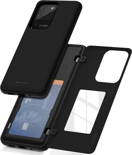 Vista 12 de GOOSPERY Funda tipo cartera para Samsung Galaxy S22 Ultra, [tarjetero] parachoques magnético de puerta con cierre automático, cubierta protectora