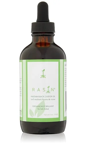 Vista 9 de Rasin Aceite de ricino haitiano orgánico brillante aceite de ricino negro (lavanda, 4 onzas líquidas)