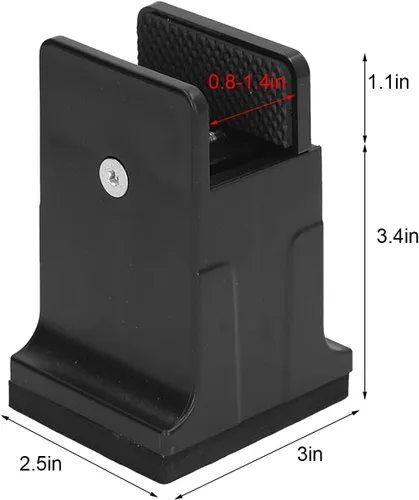 Vista 2 de 4 elevadores de cama, elevador de goma para muebles, bloques de cama elevados, elevadores de sofá, mesa de escritorio, almohadillas de elevación