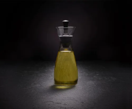Vista 5 de Cole & Mason Sawston - Vertedor de aceite y vinagre, 11.8 fl oz, dispensador de aceite/dispensador de vinagre, vidrio, 8.268 in, individual, botella
