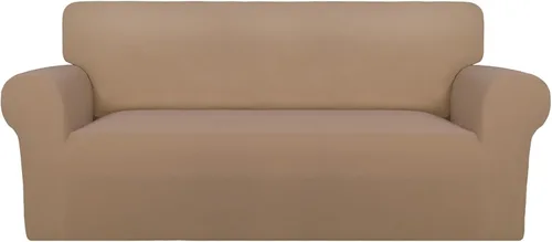 Vista 13 de PureFit Funda súper elástica para sofá reclinable con bolsillo, funda de sofá suave y antideslizante de elastano, lavable, protector de muebles