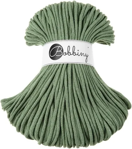 Vista 15 de Bobbiny Cordón trenzado de macramé prémium de 0.197 in (rubor), 108 yardas/330 pies (100% algodón reciclado)