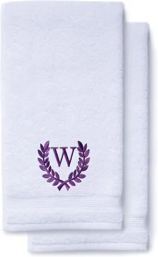 Vista 87 de Toallas de mano decorativas y con monograma para baño, cocina, maquillaje Regalo personalizado para boda-nupcial Toalla turca de lujo