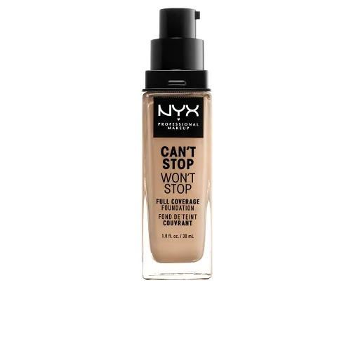 Vista 15 de NYX Professional Makeup Can't Stop Won't Stop - Cepillo para base de maquillaje Negro