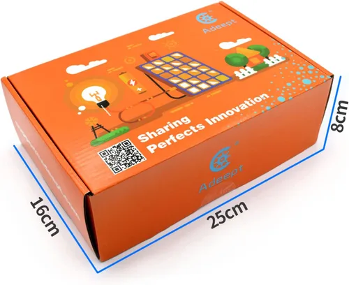 Vista 8 de Adeept Kit robótico de ruedas mecánicas omnidireccionales 4WD compatible con Raspberry Pi Pico DIY STEM Kit de robot educativo controlado a