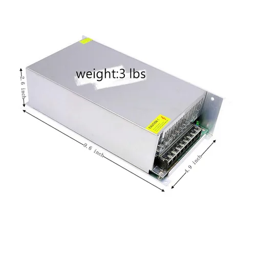 Vista 4 de Fuente de alimentación conmutada 1000W DC 13.8V 72A Adaptador de corriente Transformador de controlador 220V/110V AC DC 13.8V para CCTV, proyecto